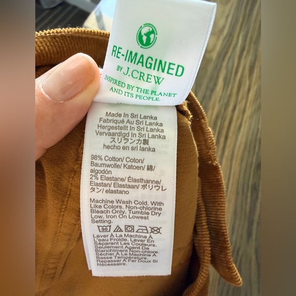 J.Crew skinny Corduroy pant style BK 381, size 28 - Picture 9 of 10